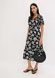 Gedessineerde midi jurk, bonprix