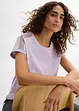 Luchtig shirt met kant, bonprix