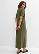 Comfortabele shirtjurk met split in maxilengte, bonprix