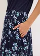Jersey jurk met gedessineerd rokdeel, bonprix
