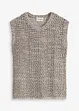 Ajour top met effectgaren, bonprix