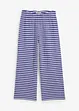 Jersey broek van gestructureerd katoen, bonprix