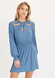 Jersey jurk met cut-outs, bonprix
