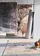 Vloerkleed met gemarmerd patroon, bonprix