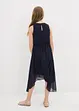 Chiffon jurk met pailletten, bonprix