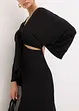 Midi jurk met cut-outs, bonprix