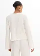 Shirtvest van bar crêpe, bonprix