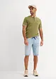 Licht stretch jeans instap bermuda , slim fit, bonprix