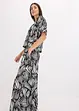 Blouse met korte mouwen in linnenlook, bonprix