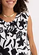 Korte blousetop van soepele viscose, bonprix