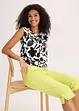 Capri broek met een comfortabele band, bonprix