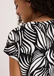 Henley shirt van een zachte viscosemix, bonprix