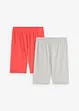 Biker short van een elastische katoenmix (set van 2), bonprix
