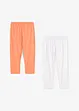 Capri legging van een katoenmix (set van 2), bonprix