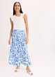 Jersey rok met brede tailleband, bonprix