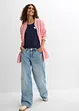 High-low shirt van soepel vallende viscosemix, bonprix