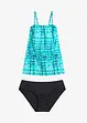 Lange tankini met gerecycled polyamide (2-dlg. set), bonprix