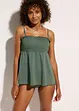 Gesmokte tankini (2-dlg. set), bonprix
