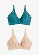 Beugel bh met mesh (set van 2), bonprix