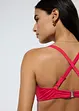 Balconette bikini (2-dlg. set) van glanzend materiaal, bonprix