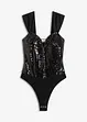 Body met pailletten, bonprix