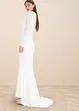 Trouwjurk met paillettenborduursel, bonprix