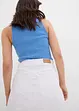 Stretch spijkerrok met high waist, bonprix