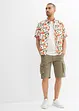 Cargo bermuda van katoen, relaxed fit, bonprix