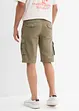 Cargo bermuda van katoen, relaxed fit, bonprix