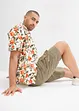Cargo bermuda van katoen, relaxed fit, bonprix