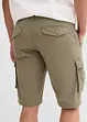 Cargo bermuda van katoen, relaxed fit, bonprix