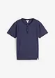 Henley shirt van puur katoen, korte mouw, bonprix