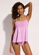 Gesmokte tankini (2-dlg. set), bonprix