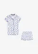 Shortama met biologisch katoen (2-dlg. set), bonprix