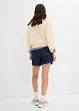 Jeans short high waist, low stretch, bonprix