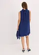 Chiffon jurk met sjaalkraag, bonprix