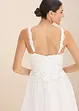Trouwjurk van zachte tule met kant, bonprix