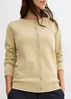Gebreid vest met ronde hals, bonprix