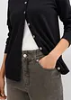 Gebreid vest met ronde hals, bonprix