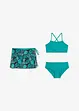 Bikini en rokje (3-dlg. set), bonprix