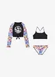 Bikini en zwemtop (3-dlg. set), bonprix