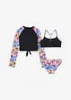 Bikini en zwemtop (3-dlg. set), bonprix