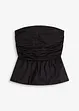 Strapless blousetop met peplum, bonprix