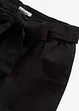 Twill short met ceintuur, bonprix