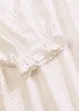 Shirt met broderie anglaise en volants, bonprix