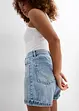 Jeans short high waist, low stretch, bonprix