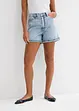 Jeans short high waist, low stretch, bonprix