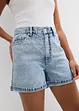 Jeans short high waist, low stretch, bonprix