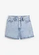 Jeans short high waist, low stretch, bonprix