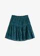 Minirok met eyeletborduursel, bonprix